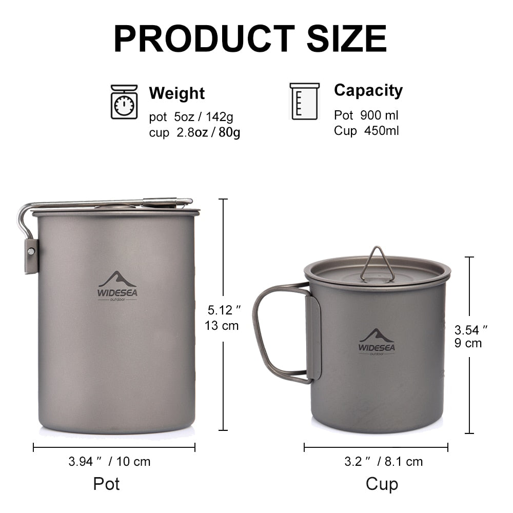 Widesea Cooker Pot W/ Stove