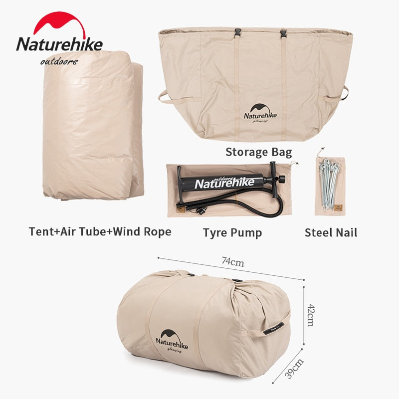 6.3㎡ Inflatable Cotton Series Tent 3-4 Persons