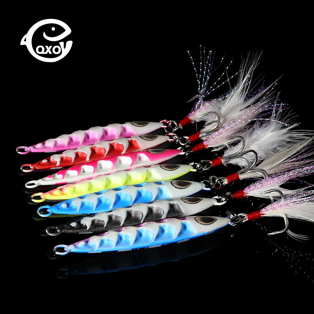 Rooster Tail Jig - Luminous Edition