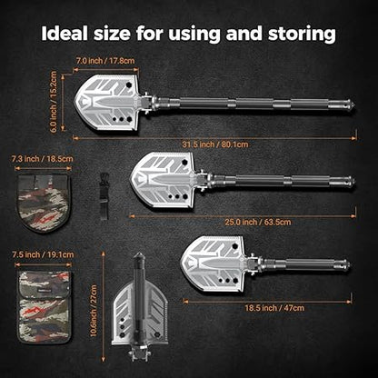 Ultimate Survival Shovel + Bonus Carry Case