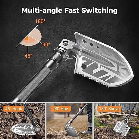Ultimate Survival Shovel + Bonus Carry Case