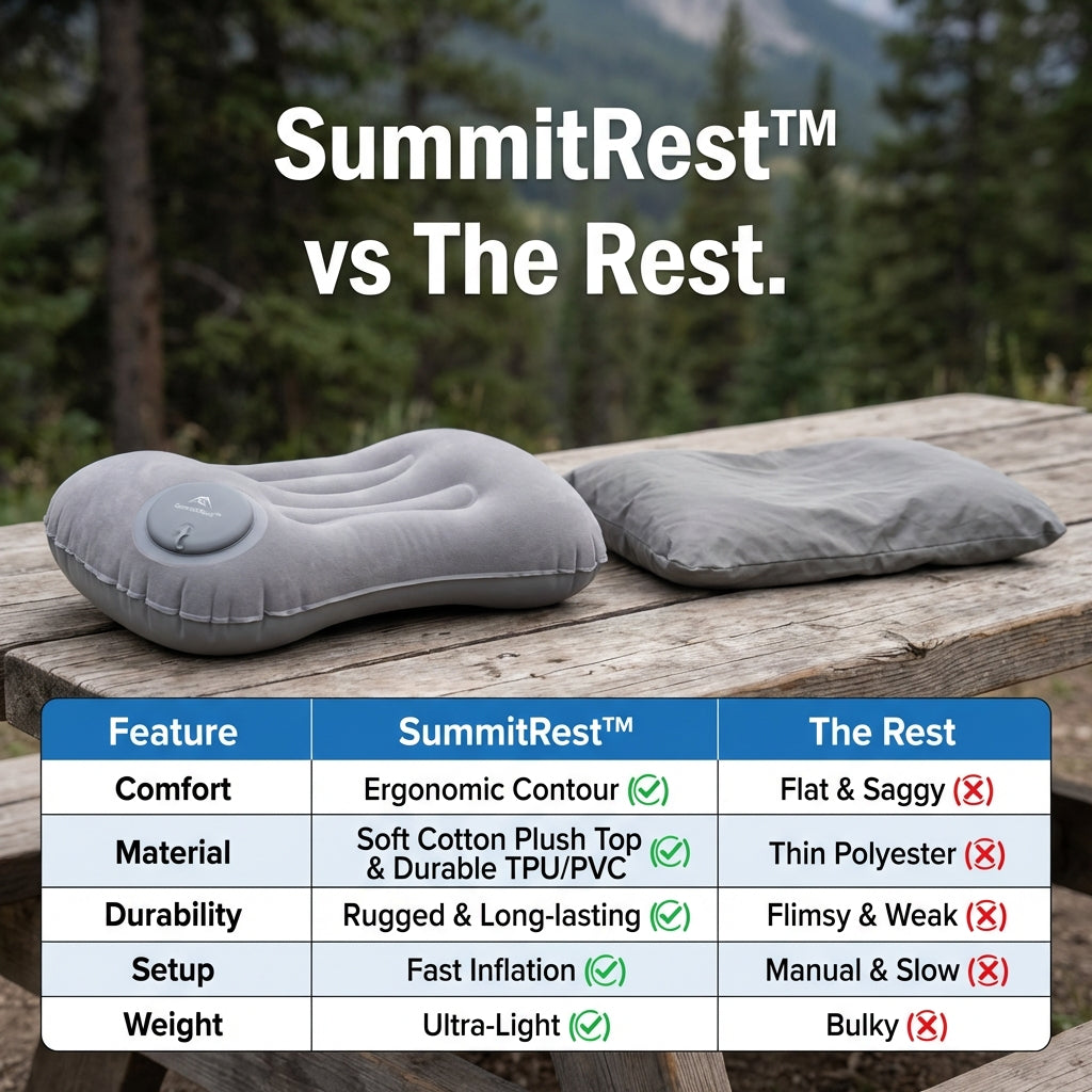 SummitRest™ - Ultralight Camp Pillow