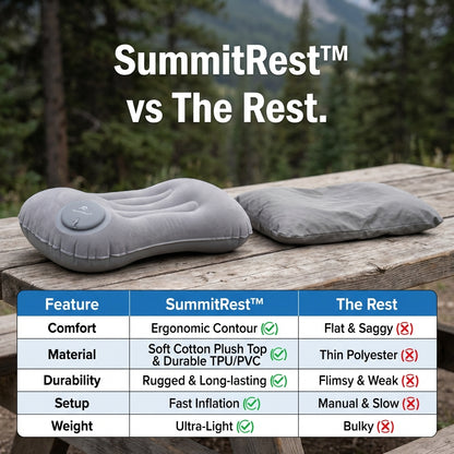 SummitRest™ - Ultralight Camp Pillow