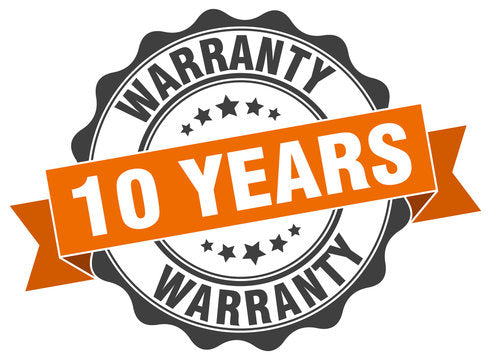 10 year Extended Replacement Warranty