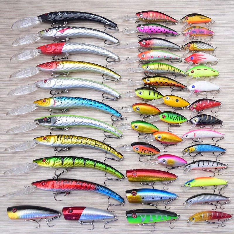 Ultimate Anglers Collection W/ Poppers - 43Pcs