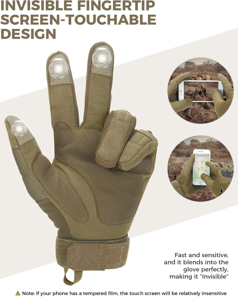 Tactical Gloves - Indestructible & Resilient