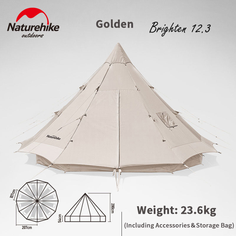 The Behemoth 5-8 Person Pyramid Tent