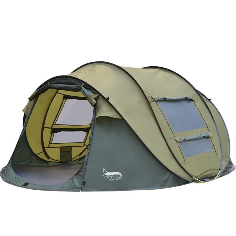 InstaTent - Quick 4 Person Pop-up Camping Tent - 24/7 Tactical Supplies