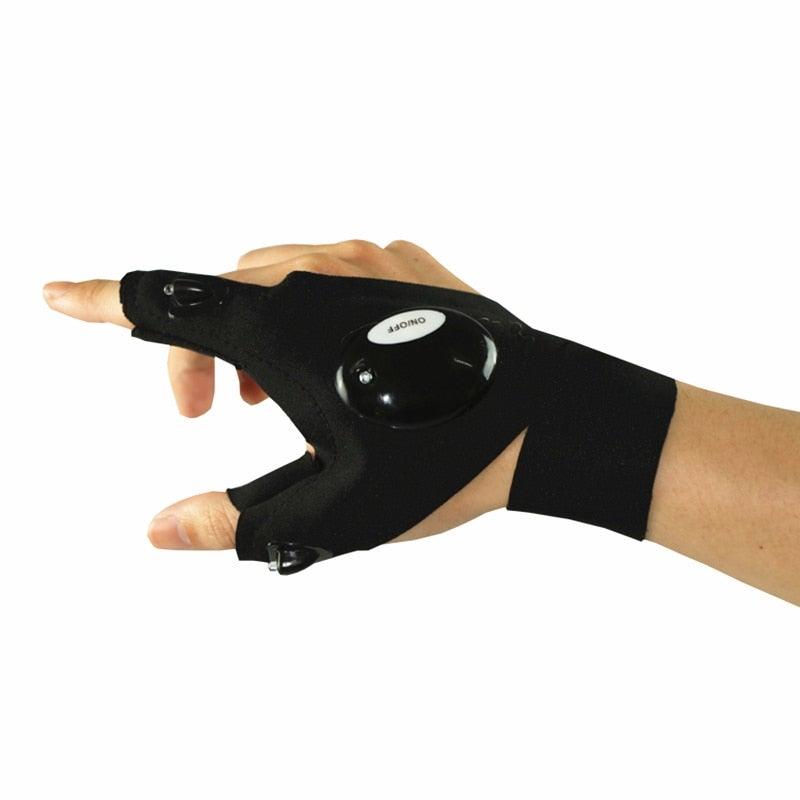 Fingerless Glove LED Flashlight - 24/7 Tactical Supplies
