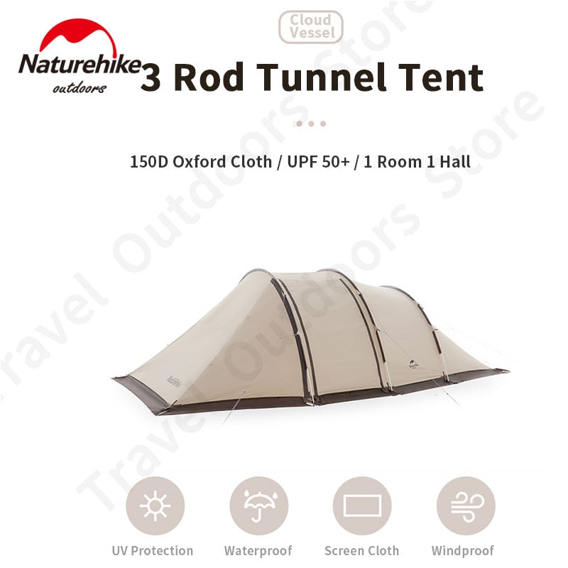 Cloud Vessel Tunnel Tent 4-5 Persons