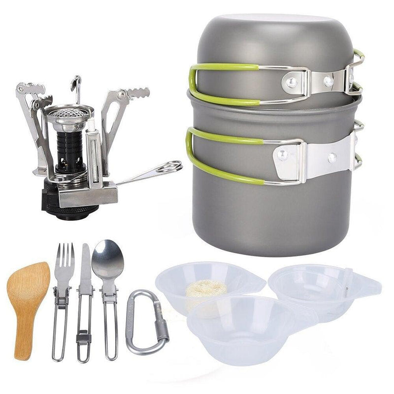 Ultralight Camping Cookware & Utensils Set - 24/7 Tactical Supplies