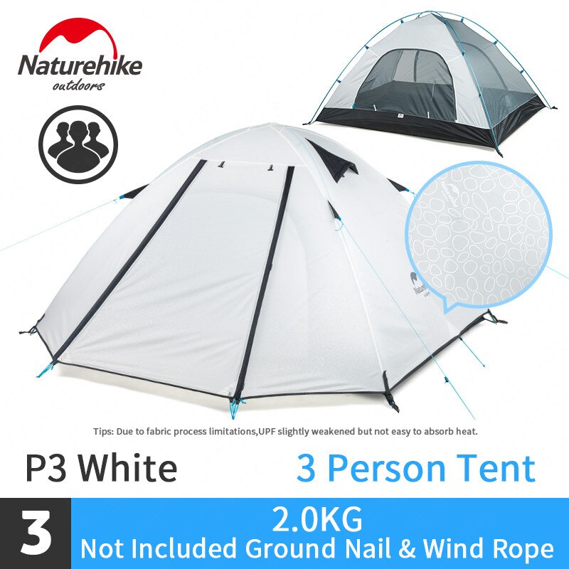 Naturehike Ultralight P Series Tent 2-4 Persons