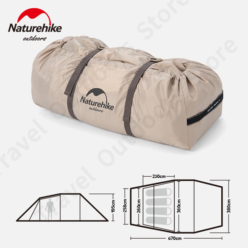 Cloud Vessel Tunnel Tent 4-5 Persons