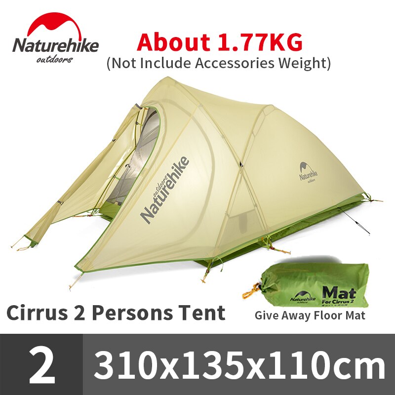 Ultralight Cirrus 2 Person Tent