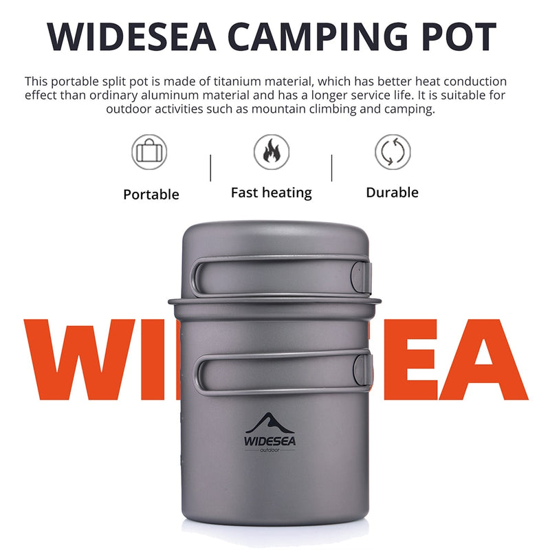 Widesea Titanium Cooking Pot