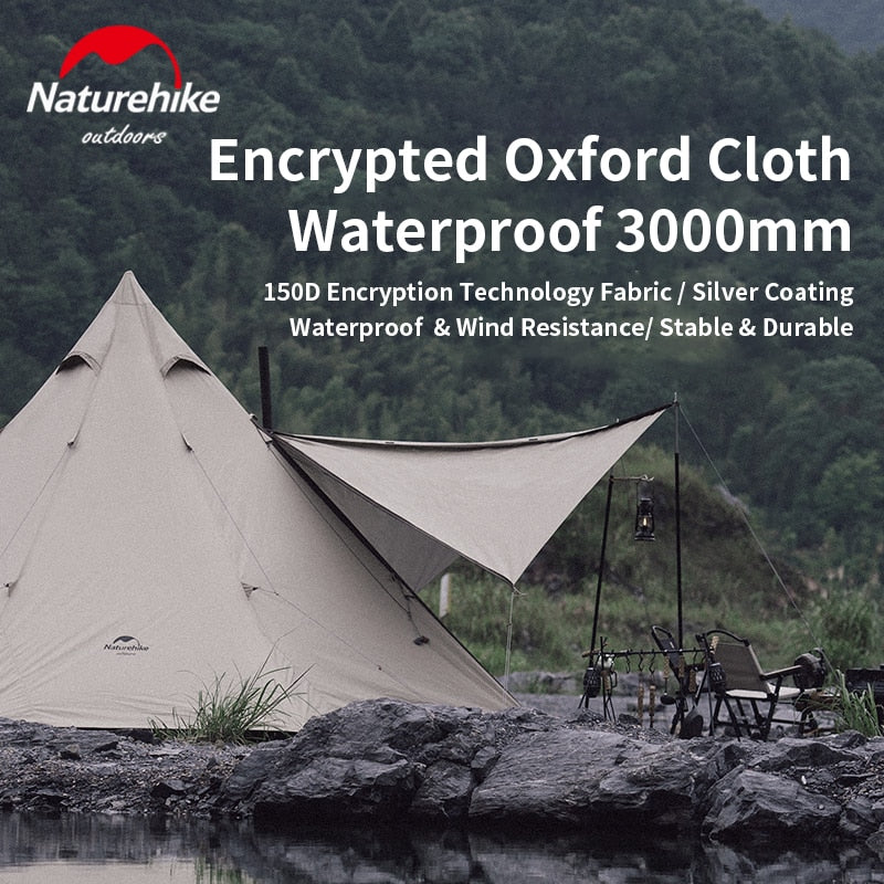 Naturehike Family Pyramid Tent 5-8 Persons