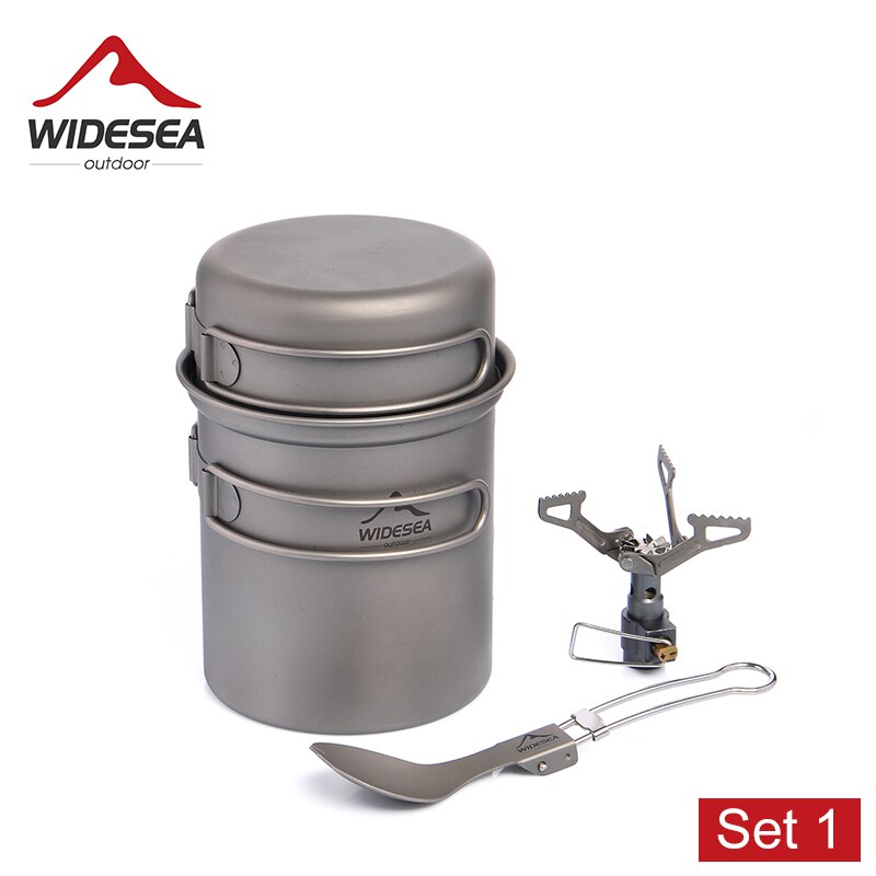 Widesea Ultralight Titanium Burner Set