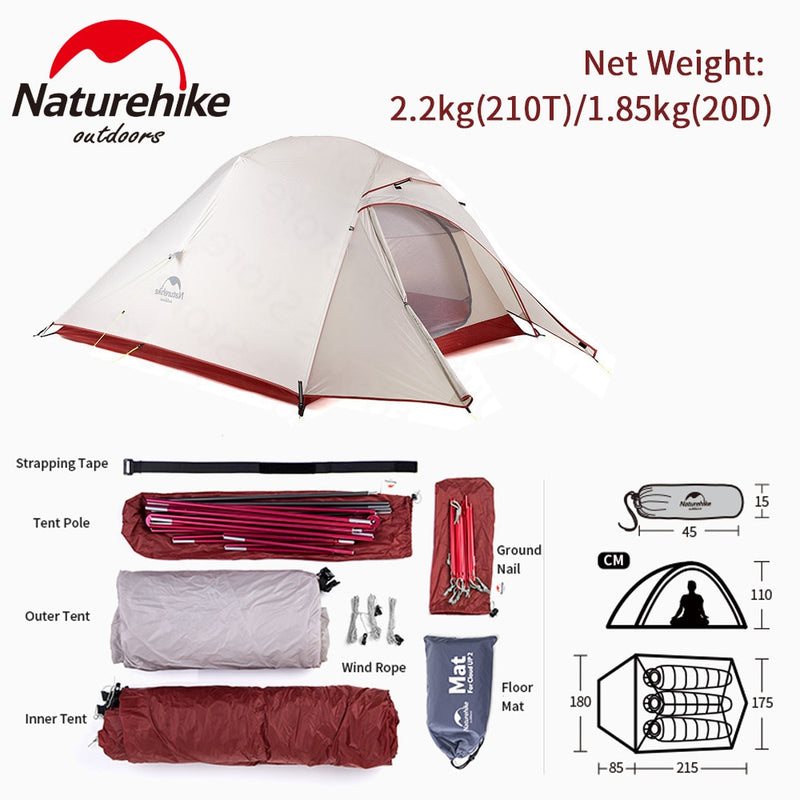 Naturehike CloudUp3 Tent