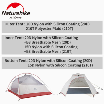 Naturehike CloudUp3 Tent