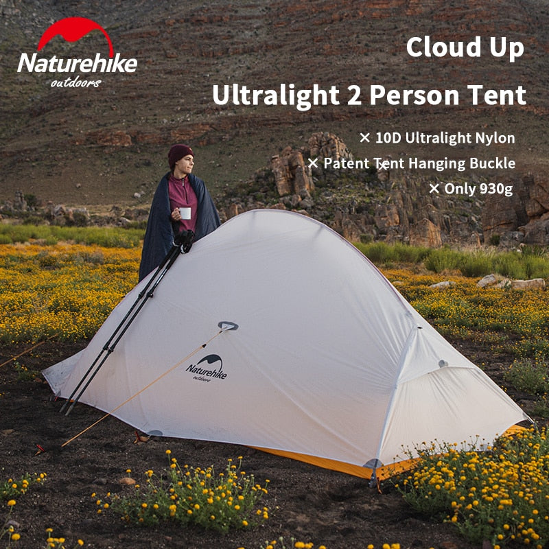 Naturehike Ultralight 10D Cloud Up 2 Person Tent