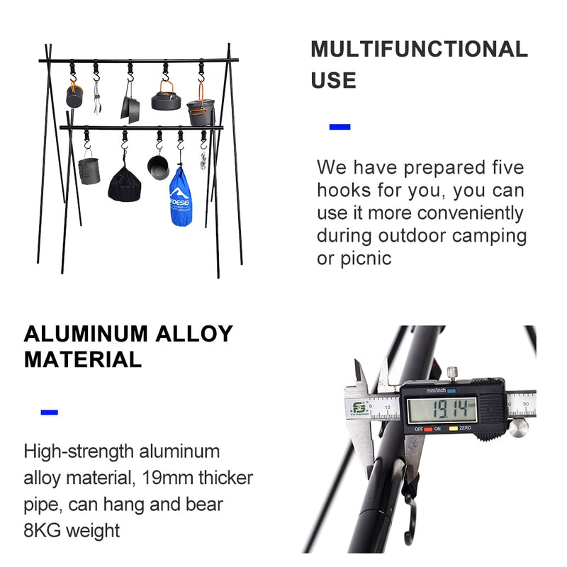 Widesea Aluminum Hanging Rack