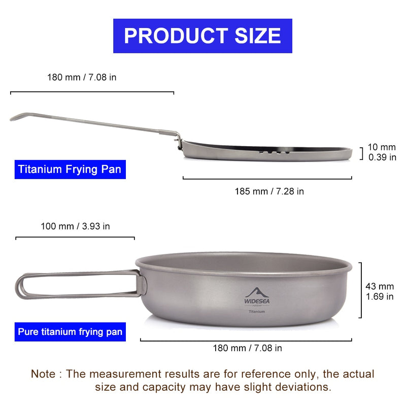 Widesea Titanium Nonstick Frying Pan