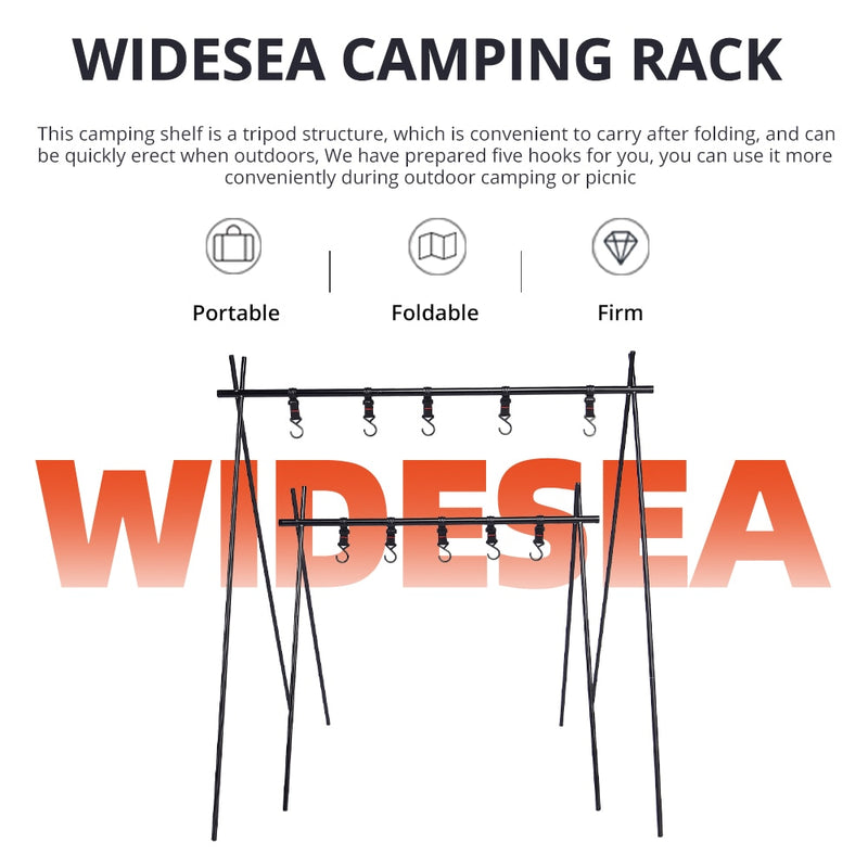 Widesea Aluminum Hanging Rack