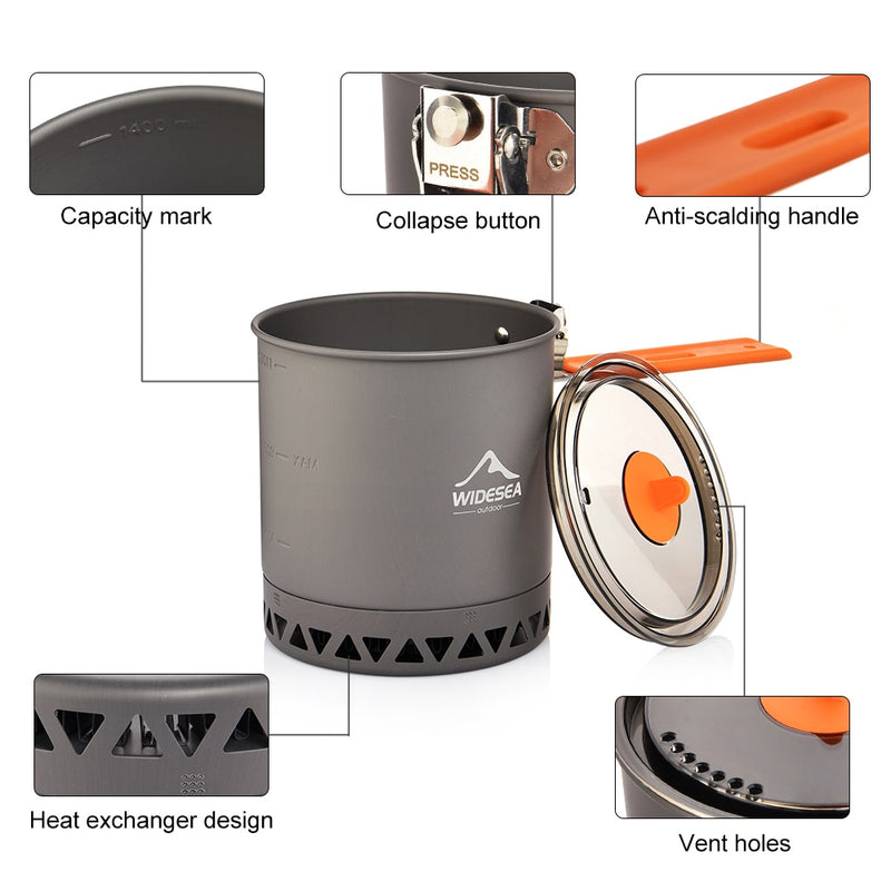 Widesea Essential Cooker Pot Set