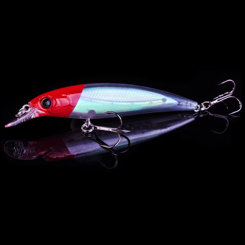 Luminous Jerk Bait Set - 10 Pack