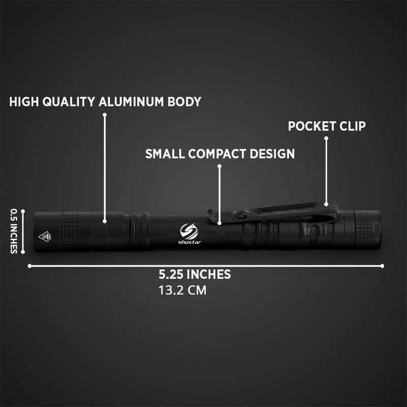 UltraLux Pen Light - Mini Portable LED Flashlight - 24/7 Tactical Supplies