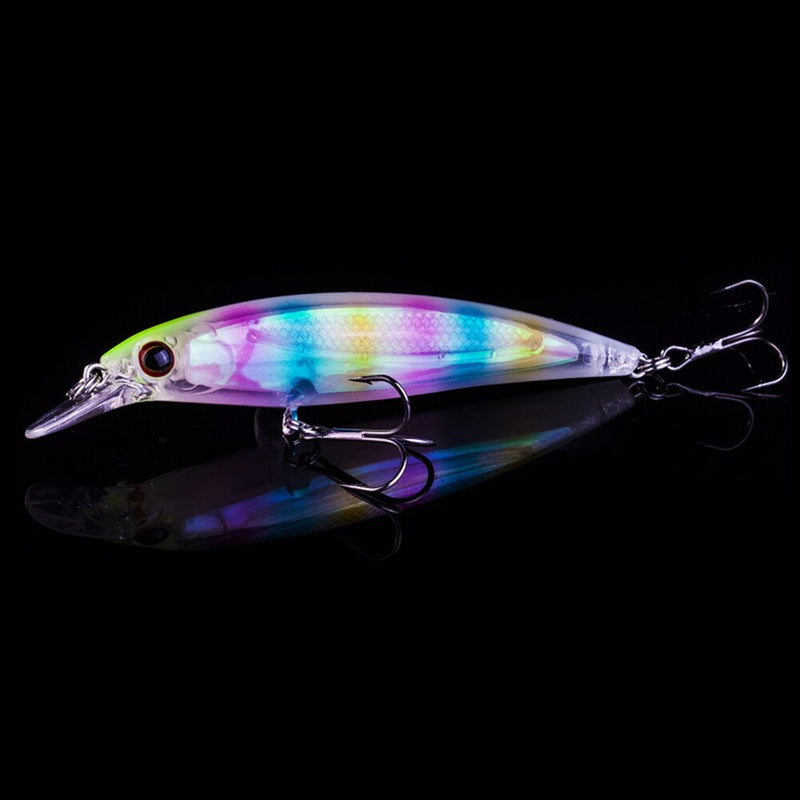 Luminous Jerk Bait Set - 10 Pack