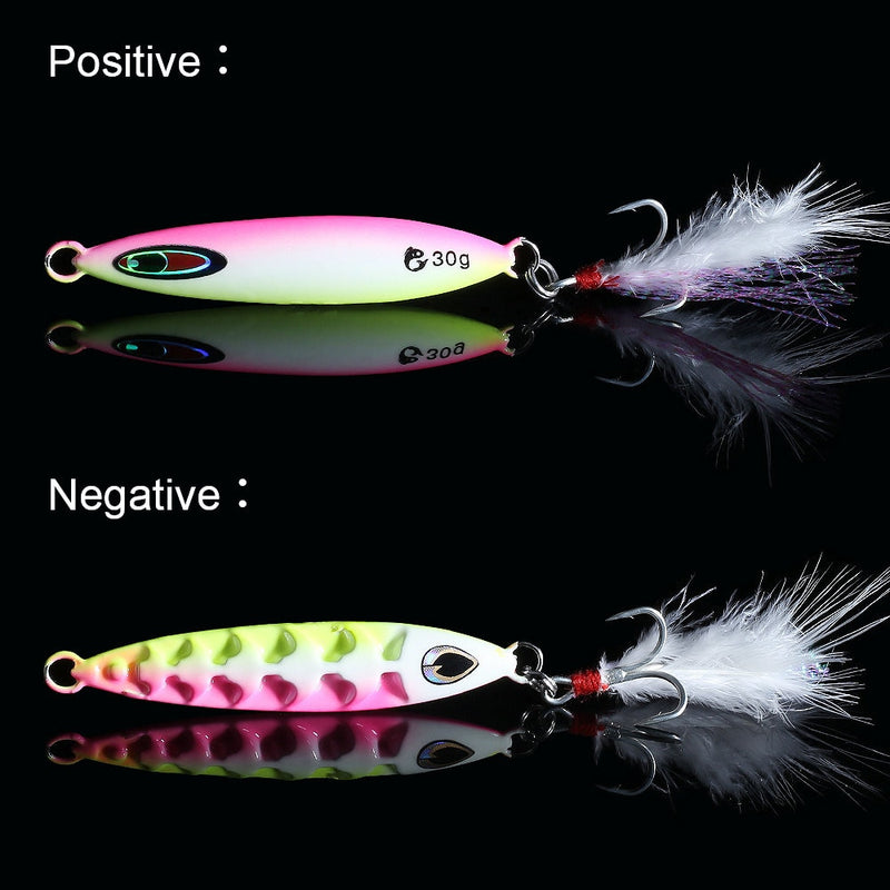 Rooster Tail Jig - Luminous Edition