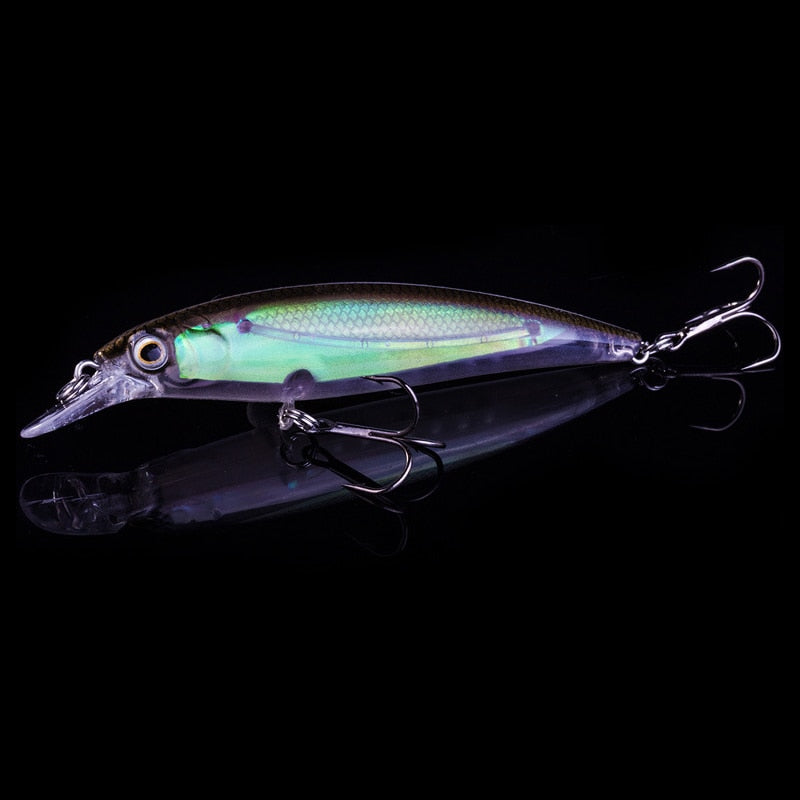 Luminous Jerk Bait Set - 10 Pack