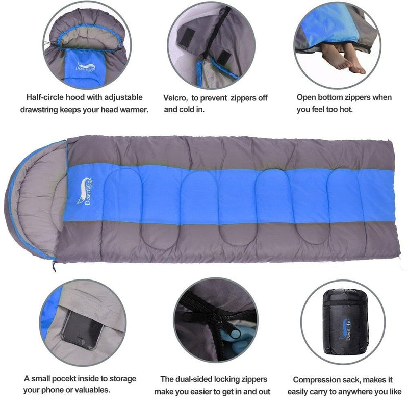Ultralight Personal Camping Sleeping Bag V2 - 24/7 Tactical Supplies