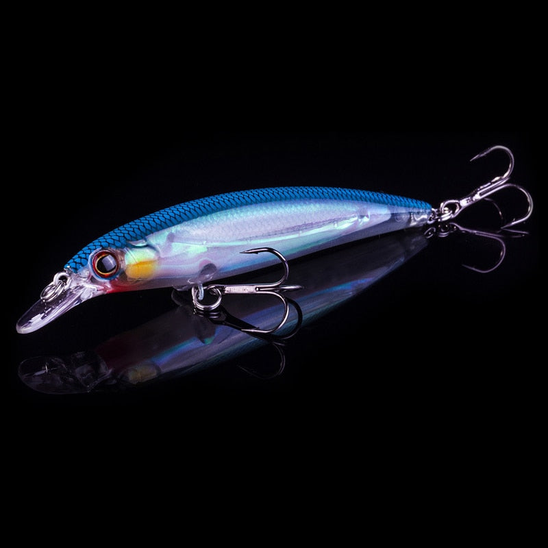 Luminous Jerk Bait Set - 10 Pack