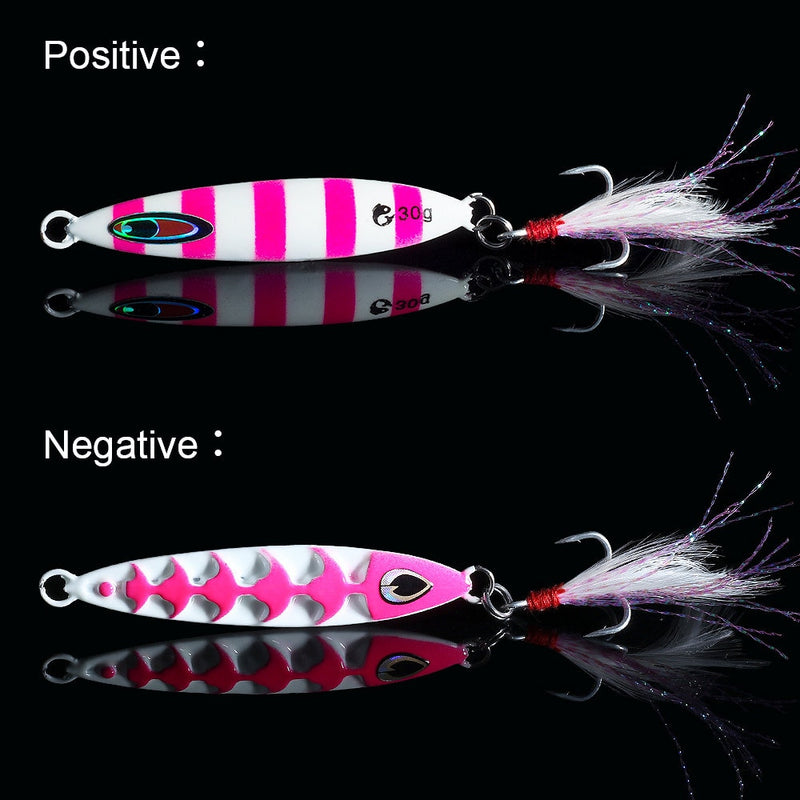 Rooster Tail Jig - Luminous Edition