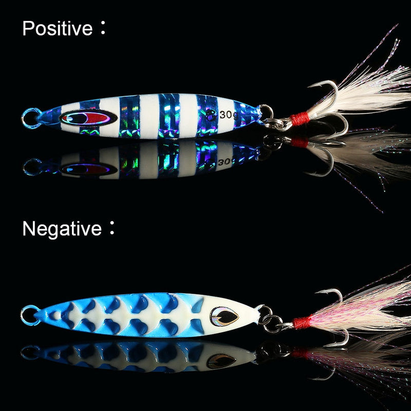 Rooster Tail Jig - Luminous Edition