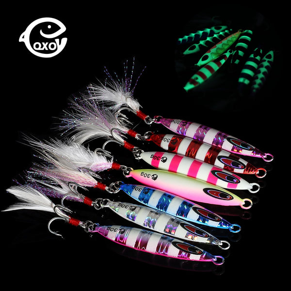 Rooster Tail Jig - Luminous Edition