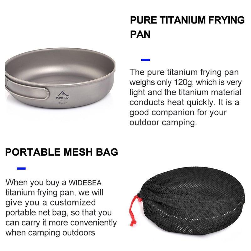 Widesea Titanium Nonstick Frying Pan