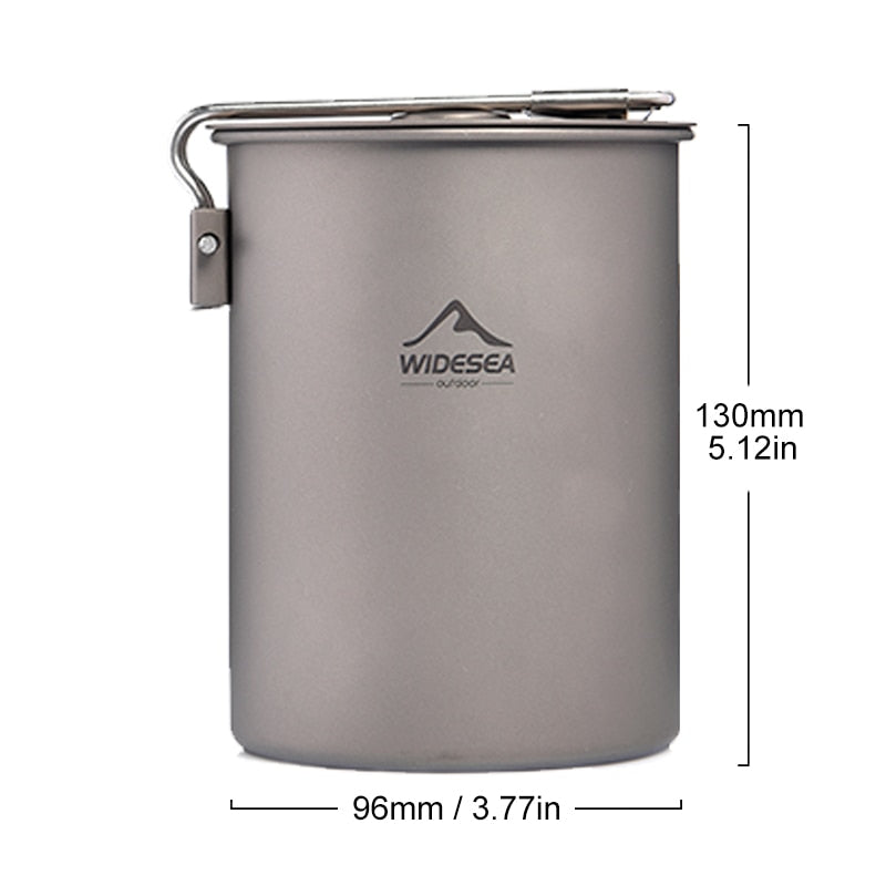 Widesea Titanium Tableware Pot