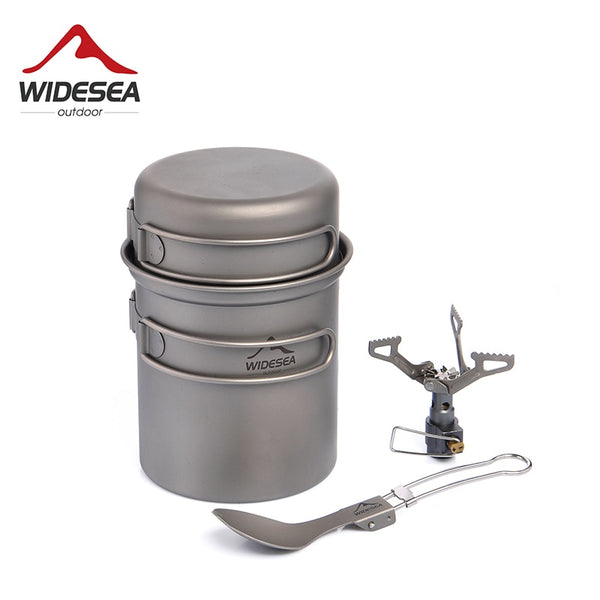 Widesea Ultralight Titanium Burner Set