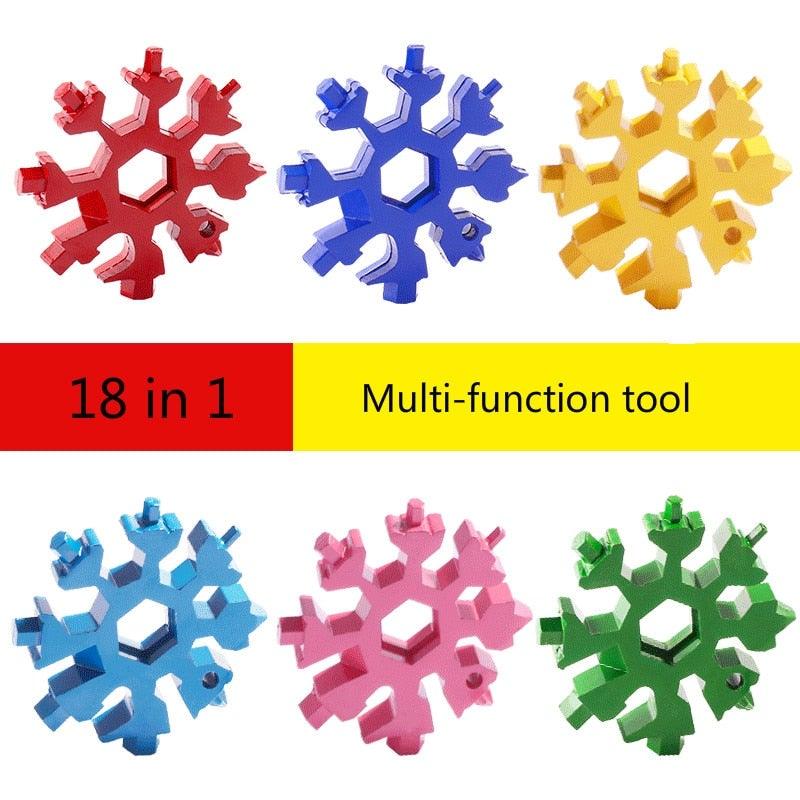18 In 1 Snowflake Multi Tool - 24/7 Tactical Supplies