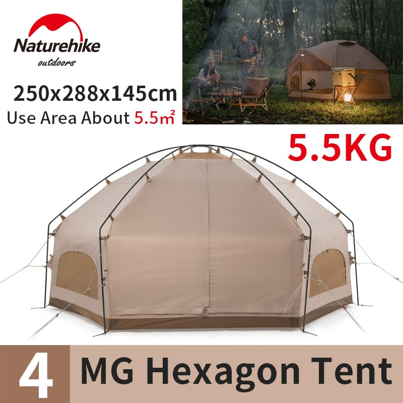 Hexagonal Stargazer Tent 3/4 Persons