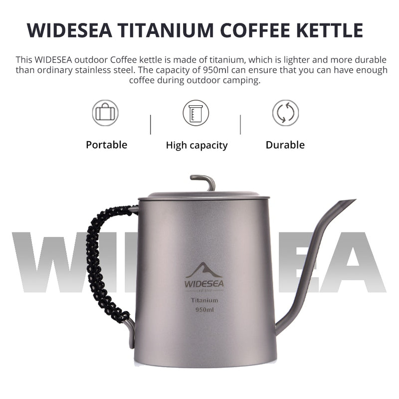 Widesea Titanium  950ml Kettle