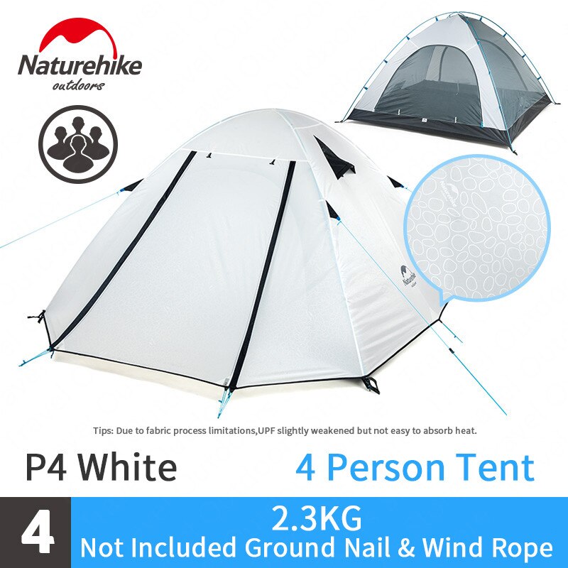 Naturehike Ultralight P Series Tent 2-4 Persons