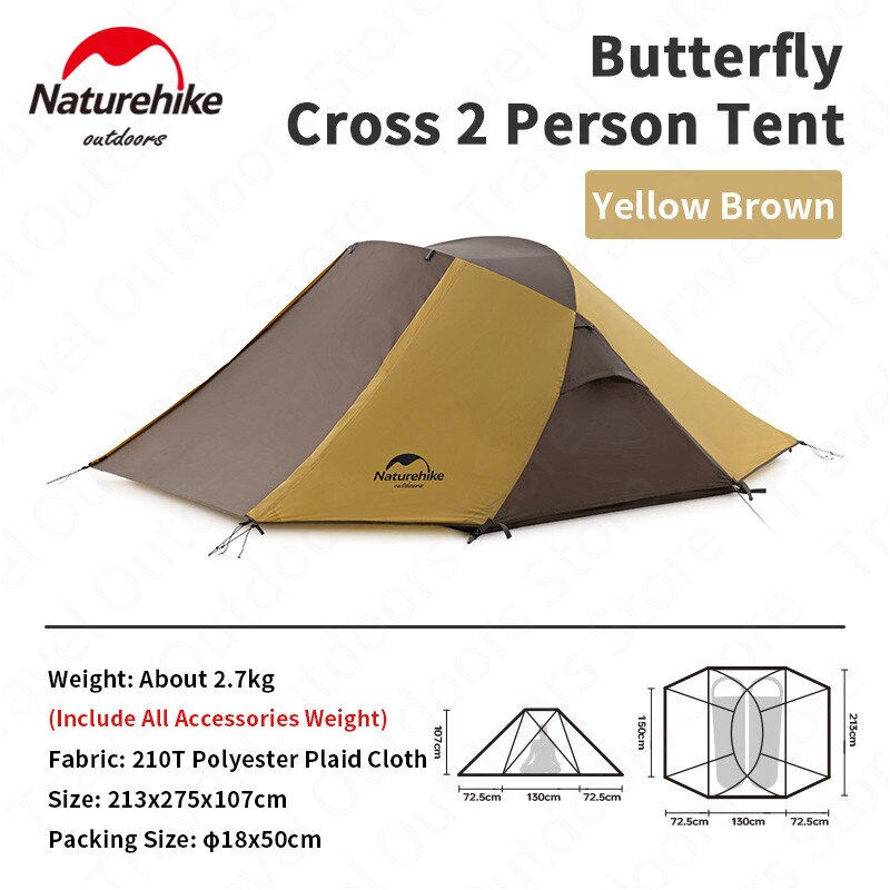 Naturehike Butterfly 2 Persons Tent