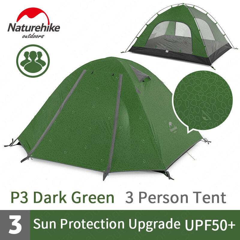 Naturehike Ultralight P Series Tent 2-4 Persons