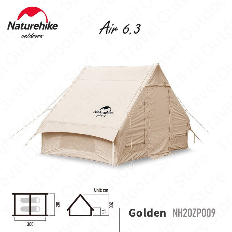 6.3㎡ Inflatable Cotton Series Tent 3-4 Persons