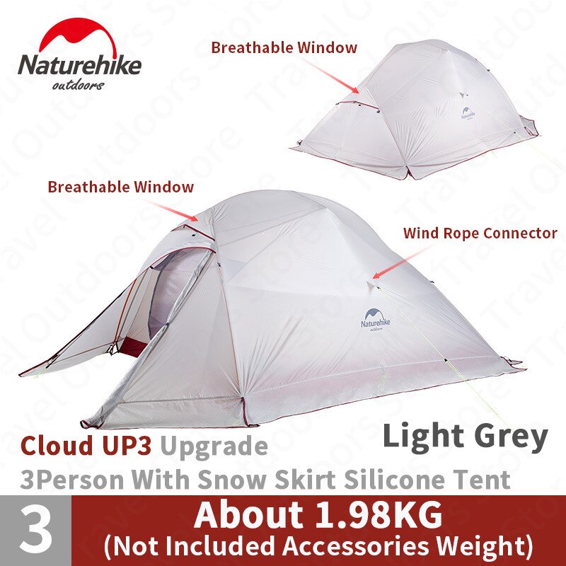 Naturehike CloudUp3 Tent